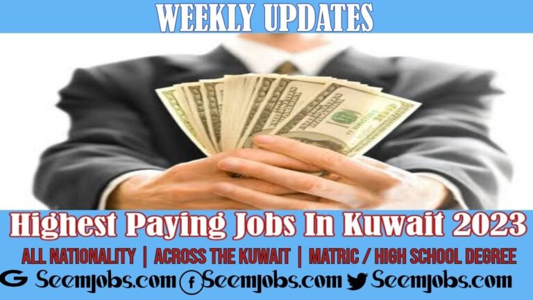 Highest paying jobs in Kuwait 2023